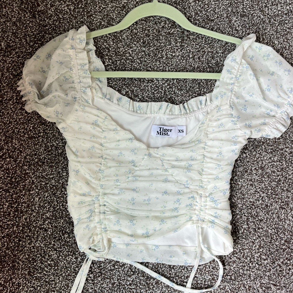 Tiger Mist Floral Top